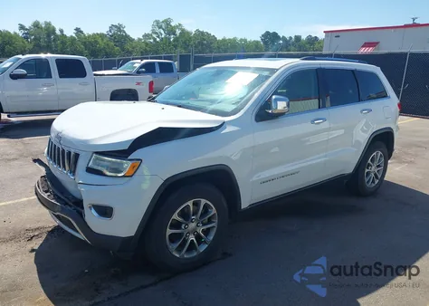 2016 Jeep Grand Cherokee Limited from USA, damaged, VIN 1C4RJEBGXGC418571